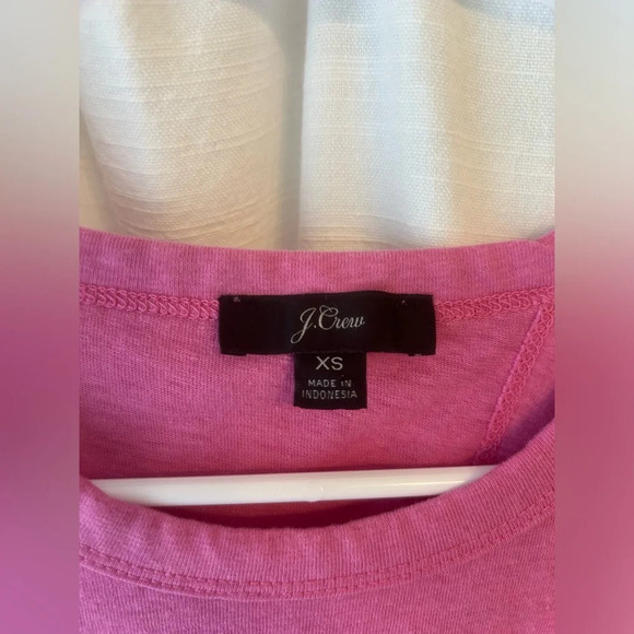 J Crew Tie Back Tank top pink size XS - Picture 2 of 8